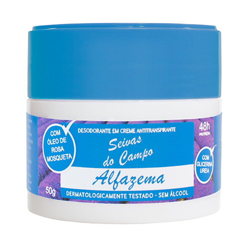 Desodorante em Creme Alfazema - Pote